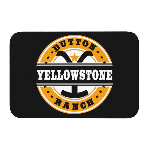 Navak Carpet Yellowstone Front Door Mat Anti-Slip Indoor Quick Dry Dutton Ranch Doormat Kitchen Balcony Entrance Rug Carpet