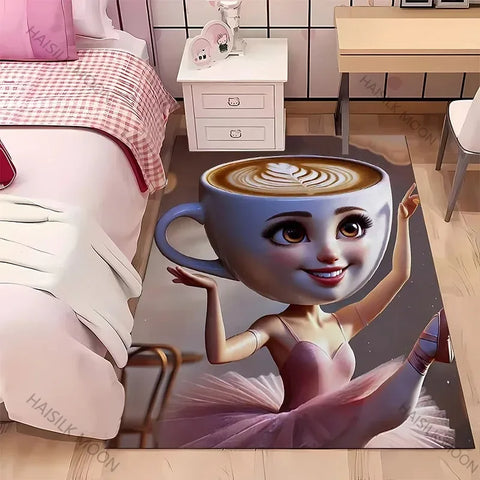 Navak Carpet Daily Picks Creates Virtual Creatures Italian Brainrot Cartoon Carpet Living Room Bedroom Bedside Bathroom Floor Mat Home Rug Gift