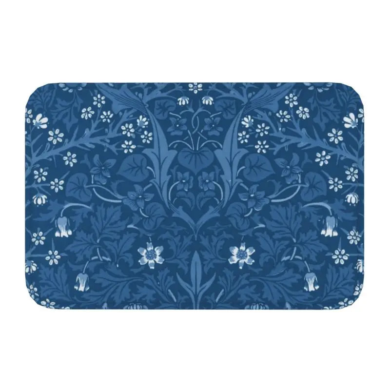 Navak Carpet Custom William Morris Compton Floral Art Nouveau Pattern Doormat Bath Door Floor Mat Textile Pattern Toilet Rug Carpet Footpad