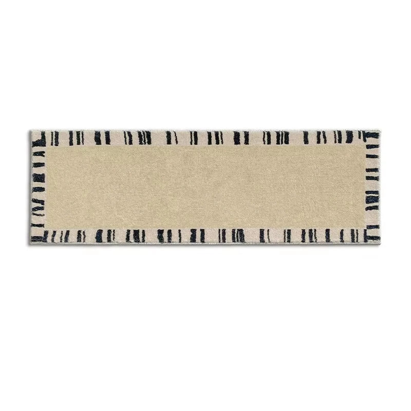 Navak Carpet Bedroom Carpet Bedside Long Floor Mat Soft Fluffy Comfortable Foot Mats Japanese Minimalist Home Decoration Rug for Living Room