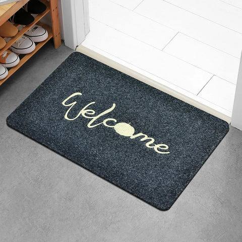 Navak Carpet Entrance mat, entrance mat, entrance mat, toilet, water absorbent mat, bathroom, non-slip, household, bedroom door, dirt, embroi
