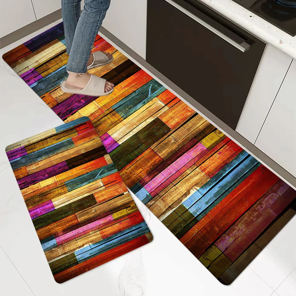 Navak Carpet Exclusive Picks Creative Spice Oil-absorbing kitchen mat Front door mat Bathroommat Kitchen drain mat Summer Anti-slip Diatomaceous eartｈ