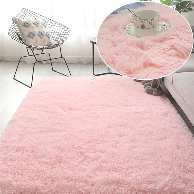 Navak Carpet Soft Shaggy Carpet Living Room Fluffy Children Rugs Large Beige Plush Area Rug for Bedroom Kids Room Nursery Modern Home Decor