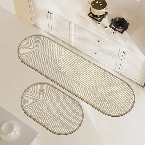 Navak Carpet Exclusive Picks 2pcs Kitchen Rug Washable Non Slip Soft Stain Resistant Mat for Floor Kitchen Laundry Room Hallway Runner Rugs Home Decor