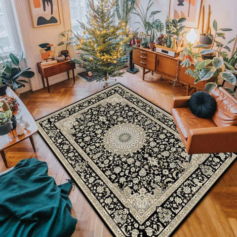 Navak Carpet Exclusive Picks Nordic Large Carpet Living Room Retro Style Bedroom Floor Mat Moroccan Home Decor Sofa Tea Table Large Area Carpet
