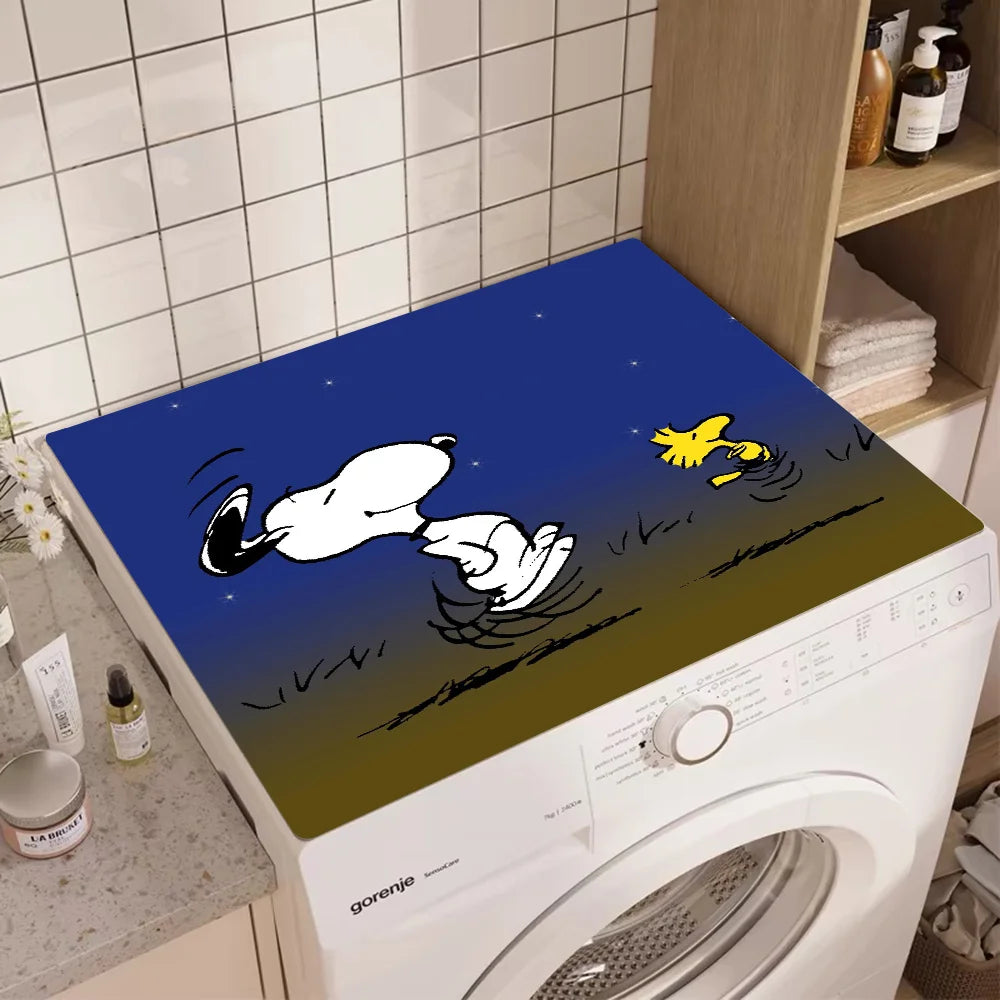 Navak Carpet Cute Cartoon Dog-S-SnoopyS Printed Dish Drying Mat Super Absorbent Coffee Drain Pad Tableware Quick Dry Rug Kitchen Dinnerware