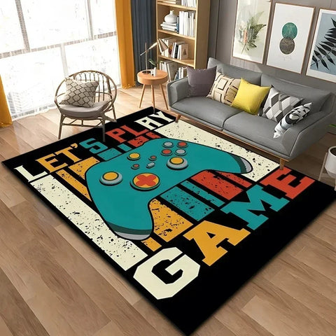 Navak Carpet 3D Game Controller Carpet Anime Carpet Living Room Decoration Rugs for Bedroom Carpets for Super Sized Gaming Carpet