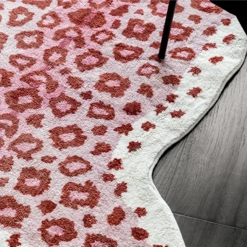 Navak Carpet Carpet for Living Room Tiger Leopard Print Plush Bedroom Bedside Mats Home Decoration Cartoon Fluffy Rugs Ковер Tapis Tapete 러그
