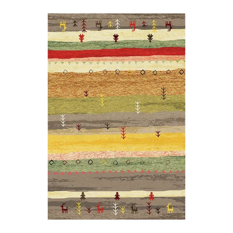 Navak Carpet Bohemian Persian-Inspired Area Rug for Living Room Bedroom Ethnic Tribal Design Soft Non-Slip Floor Mat