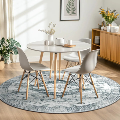 Navak Carpet Area Rug for Living Room Washable Rugs No Pile Carpet for Entryway Bedroom Dinning Room Playroom Vintage Boho Carpet