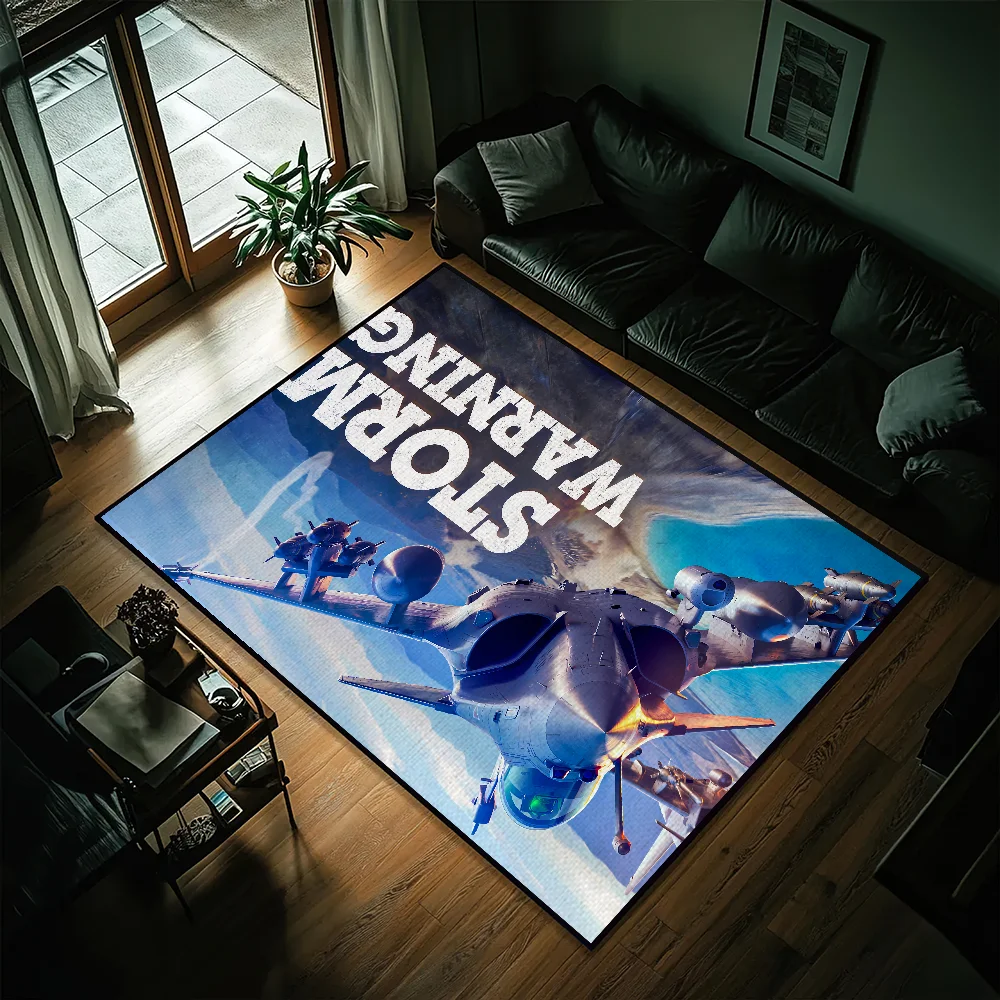 Navak Carpet W-ar Thunder Gaming Small Bedside Kitchen Bath Living Home House Bedroom Floor Mat Doormat Large Carpet Rug Decoration