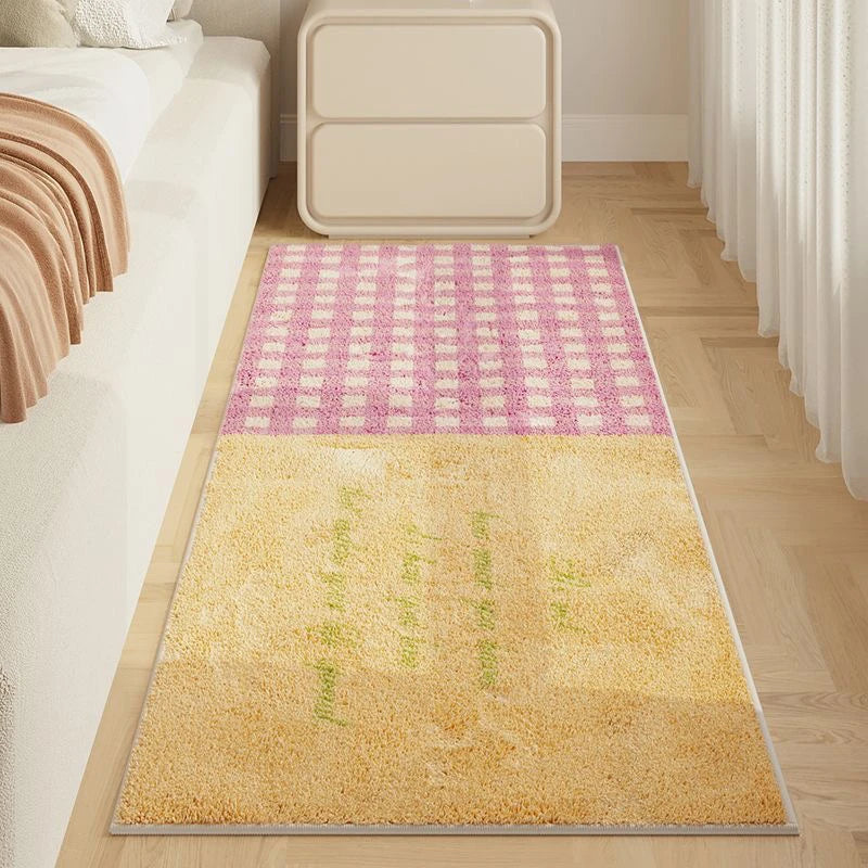 Navak Carpet Exclusive Picksins Fresh Imitation Cashmere Rug Insulation Easy To Care Bedroom Bed Blanket Cloakroom Carpet Bathroom Door Mat Home Decor