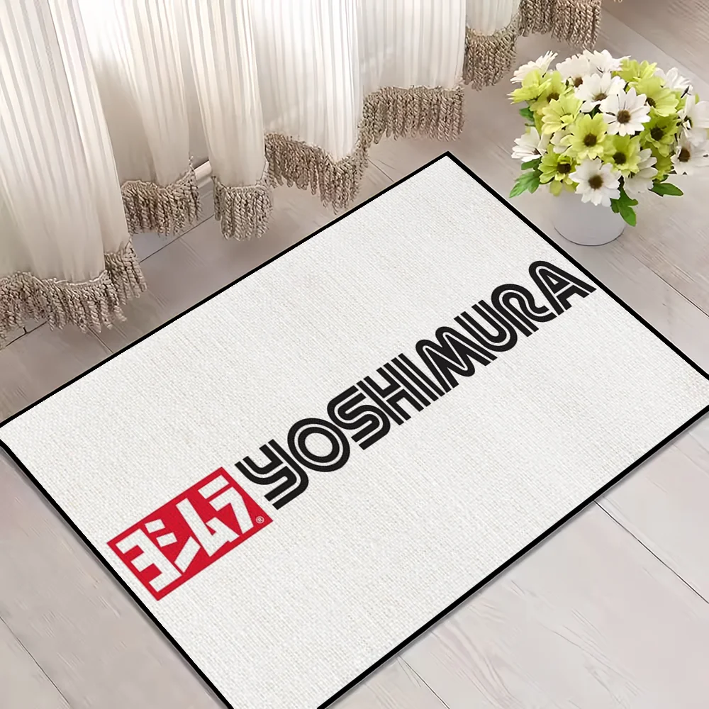 Navak Carpet Cool Y-YoshimuraS luxurious logo small carpet For House Bedroom Decoration Kitchen Bath Super Absorbent Rug Carpet Foot Non-slip