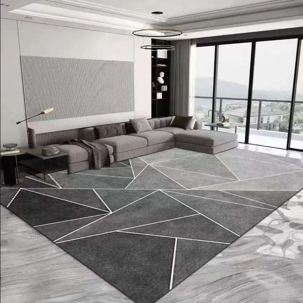 Navak Carpet Exclusive Picks Nordic Geometric Crystal Velvet Carpet Living Room Sofa Coffee Table Carpet Home Decor Bedroom Kitchen Lounge Carpet
