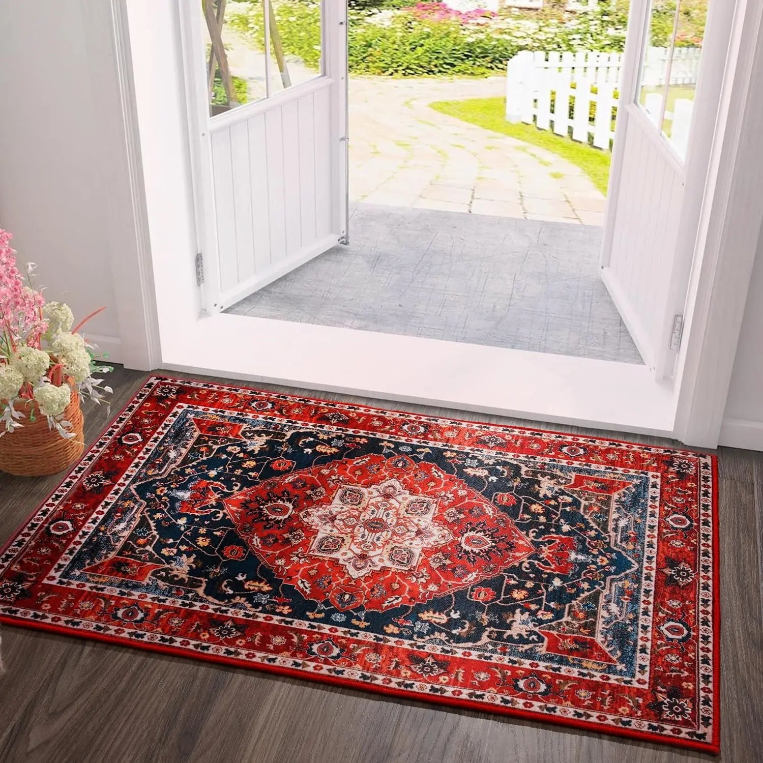 Navak Carpet Non-Slip Entryway Floor Mat – Household Waterproof Door Rug for Kitchen, Living Room or Bedroom – Modern Home Decor Carpet