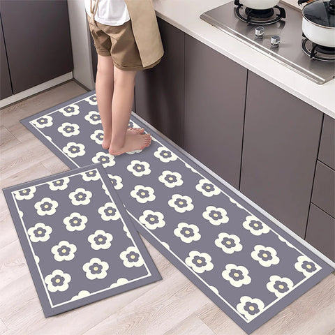 Navak Carpet Absorbent Kitchen Rug Non-slip Floor Mat Absorb Oil Kitchen Long Area Rug Bedroom Carpet Entrance Doormat Home Decor Room Tapis