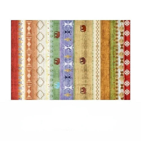 Navak Carpet Crystal velvet carpetBohemian Pattern Decorative Living Room Carpet Tribal Style Moroccan Luxury Persian Bedroom Rug Geometric A
