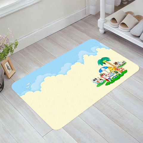Navak Carpet Animal C-Crossing Game Floor Mat Home Carpet Entrance of House Room Rugs Carpets Balcony Kitchen Rug Foot Doormat Door Mats Bath