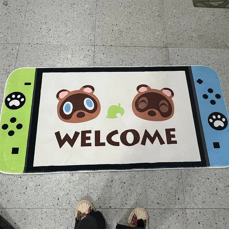 Navak Carpet Imitation cashmere cartoon super cute carpet bedside blanket bedroom ins floor mat room carpet living room full mattress