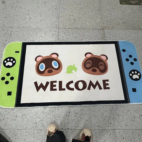 Navak Carpet Imitation cashmere cartoon super cute carpet bedside blanket bedroom ins floor mat room carpet living room full mattress