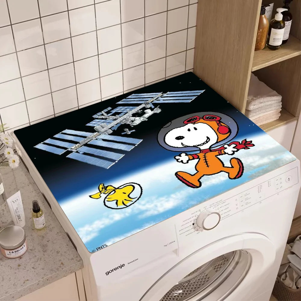 Navak Carpet Cute Cartoon Dog-S-SnoopyS Printed Dish Drying Mat Super Absorbent Coffee Drain Pad Tableware Quick Dry Rug Kitchen Dinnerware