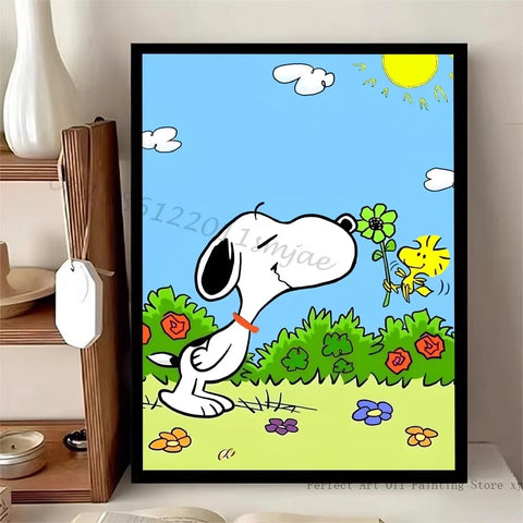 Navak Carpet Daily Picks Retro Classic S-Snoopy Dog Poster Stickers Art Wall Murals Decor Game Room Decor Gifts Painting