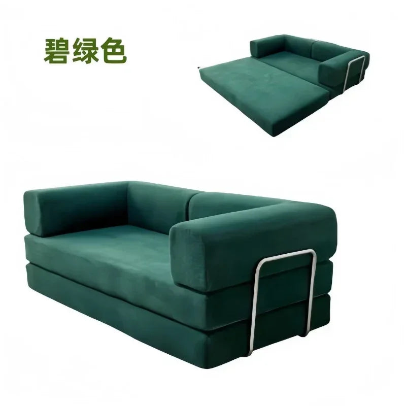 Navak Carpet Italian Minimalist Retro High-end Corduroy Living Room Sofa, Compressed Sofa,Sofa Bed, Foldable, Washable, Customizable