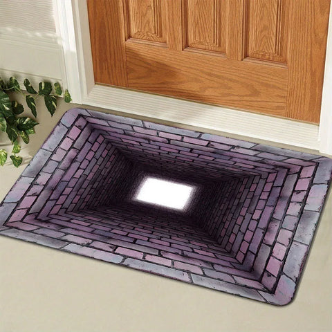 Navak Carpet Exclusive Picks Summer Carpet Entrance Door Visual Three-Dimensional Floor Mat Planting e-Sports Room Abyss Mat Home Decoration