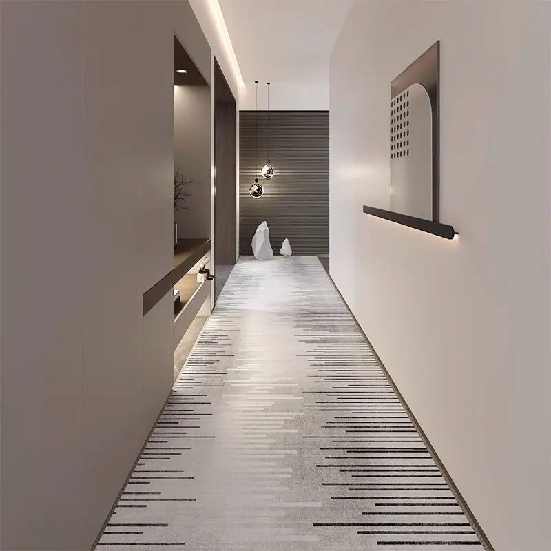 Navak Carpet Modern Fashion Long strip Corridor Carpet Home Decoration Hotel Hallway Rug Washable Villa Stairway Runners Mats Customizable ﻿