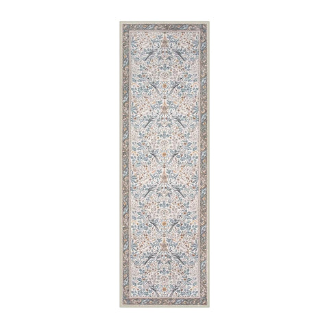 Navak Carpet Hallway Carpet Corridor Runner Long Floor Mat Machine Washable Non-slip Bedroom Bedside Foot Mats Green Rug Home Decoration Rugs