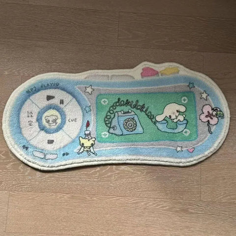 Navak Carpet Exclusive Picks Ins Sheep Cute Creative Carpet Living Room Shaped Mirror Front Bed Rug Girls Warm  Mat Home Decoration