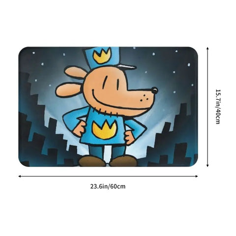 Navak Carpet Custom Dogs Man Doormat Mat Anti-Slip Bath Kitchen Toilet Rug Carpet 40*60cm