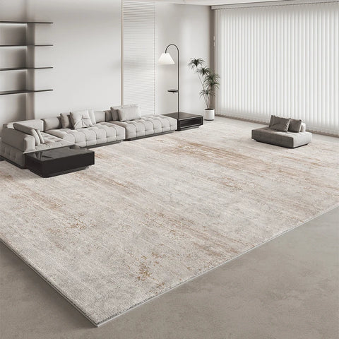 Navak Carpet Italian Minimalist Carpets for Living Room Light Luxury Bedroom Decor Plush Carpet Fluffy Soft Grey Area Rug Home Thickened Mat