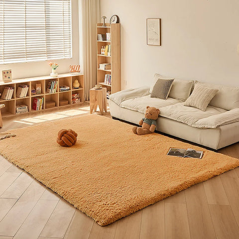 Navak Carpet Soft Lamb Wool Carpet For Children's Bedroom Foot Rugs Fluffy Plush Game Crawling Mat Balcony Cushion Home Decoration Pet Mats