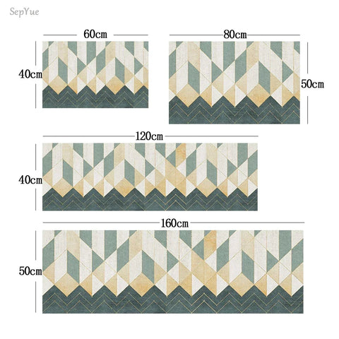 Navak Carpet Kitchen Rug Durable Home Entrance Doormat High-end Kitchen Mats for Floor Waterproof House Hold Washable Non-slip Large Carpet