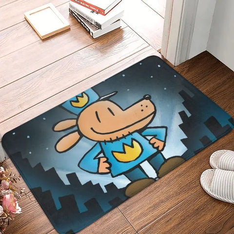 Navak Carpet Custom Dogs Man Doormat Mat Anti-Slip Bath Kitchen Toilet Rug Carpet 40*60cm
