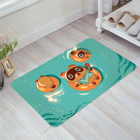 Navak Carpet Animal C-Crossing Game Floor Mat Home Carpet Entrance of House Room Rugs Carpets Balcony Kitchen Rug Foot Doormat Door Mats Bath