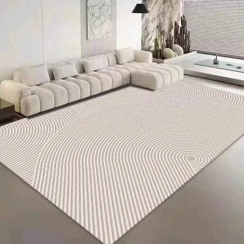 Navak Carpet Abstract Line Printed Living Room Carpet Non-slip Home Hotel Lobby Floor Mat Kitchen Bedroom Decor Rug Washable Entrance Doormat