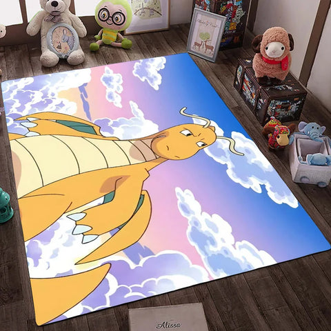 Navak Carpet Daily Picks Cartoon Anime Pokemon Carpet Floor Mat Gengar Lucario Living Room Bathroom Bedside Rug Home Decor