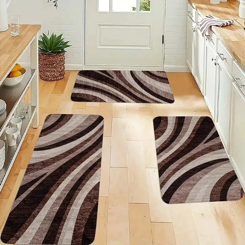 Navak Carpet 1PC Lemon Pattern Kitchen Rugs Non-Slip Door Mats Pop arts design Living room Rugs Bath Mat Carpet for Home Sink Laundry Decor
