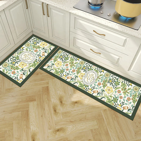 Navak Carpet Absorbent Kitchen Rug Non-slip Floor Mat Absorb Oil Kitchen Long Area Rug Bedroom Carpet Entrance Doormat Home Decor Room Tapis