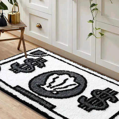 Navak Carpet Exclusive Picks Upgraded Material Personalized US Dollars Bedroom Soft Non-slip Carpet Living Room Kitchen Bathroom Washable Rug Mat