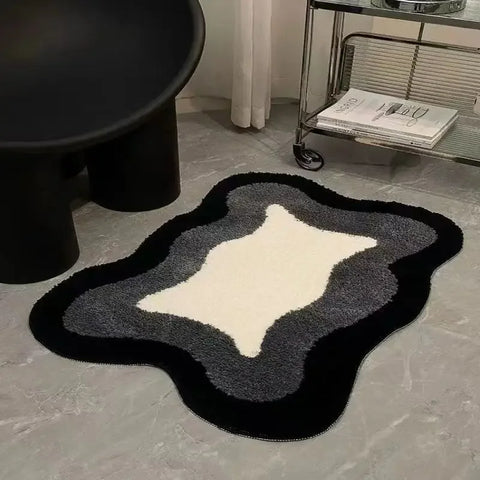 Navak Carpet Ins Style Bath Floor Mats Non Slip Stain-resistant Carpets Living Room Bedroom Rugs Absorbent Cashmere Mats