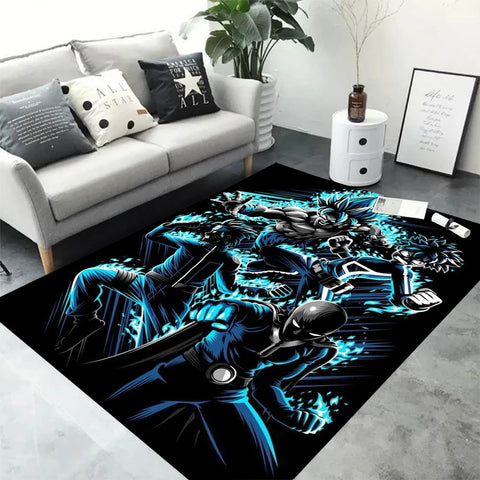 Navak Carpet Daily Picks Area Rugs Anime Son Goku Dragon Ball Z Super Saiyan Goku Ultra Instinct Printed Handmade Carpet for Home Decor