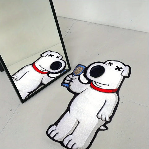 Navak Carpet Exclusive Picks Cartoon Bear Carpet Irregular Carpet Full Body Mirror Carpet Rug For Bedroom Live Room Soft Bedside Rug Home Decoration