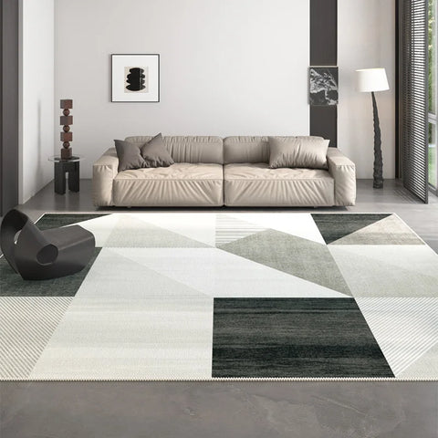 Navak Carpet Nordic Style Carpets for Living Room Washable Bedroom Decor Geometric Pattern Carpet Luxury Lounge Rug Home Large Area Floor Mat
