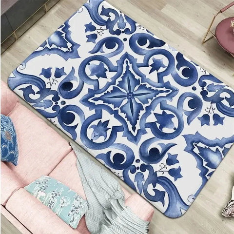 Navak Carpet Moroccan ethnic home decoration floor carpet children's room bedroom door mat living room bathroom absorbent floor mat