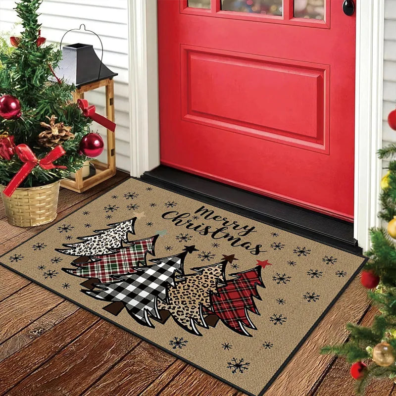 Navak Carpet Exclusive Picks Christmas Carpet Indoor And Outdoor Non-Slip Anti-Fouling Floor Mat Living Room Decorative Area Soiled Floor Mat