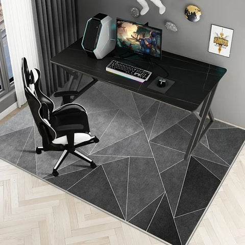 Navak Carpet Exclusive Picks Simple E-Sports Chair Floor Mat Study Desk Computer Swivel Chair Carpet Bedroom Soiled Foot Mat Carpet Home DecorationRug
