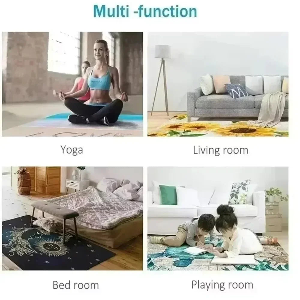Navak Carpet Luxury Modern Moroccan Print Soft Carpet for Living Room Bedroom Decor Sofa Coffee Table Rugs Lounge Kitchen Nonslip Floor Mat